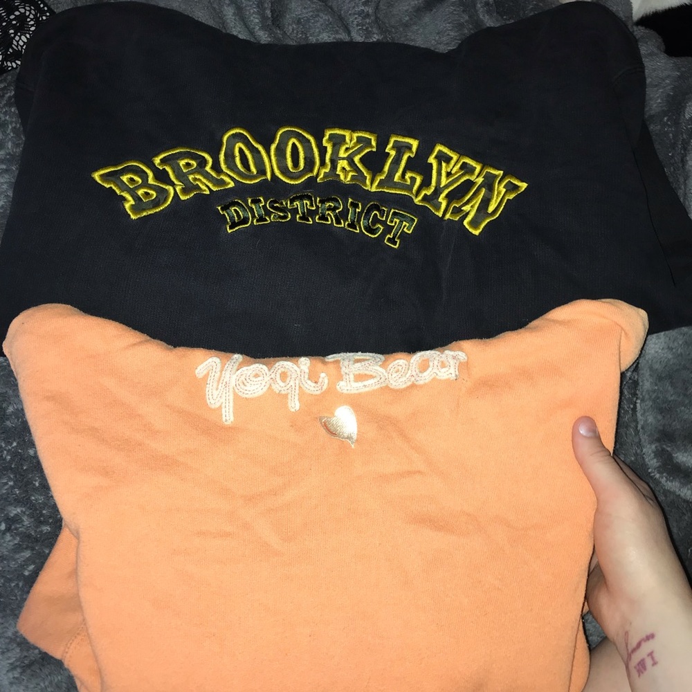 2 hoodies